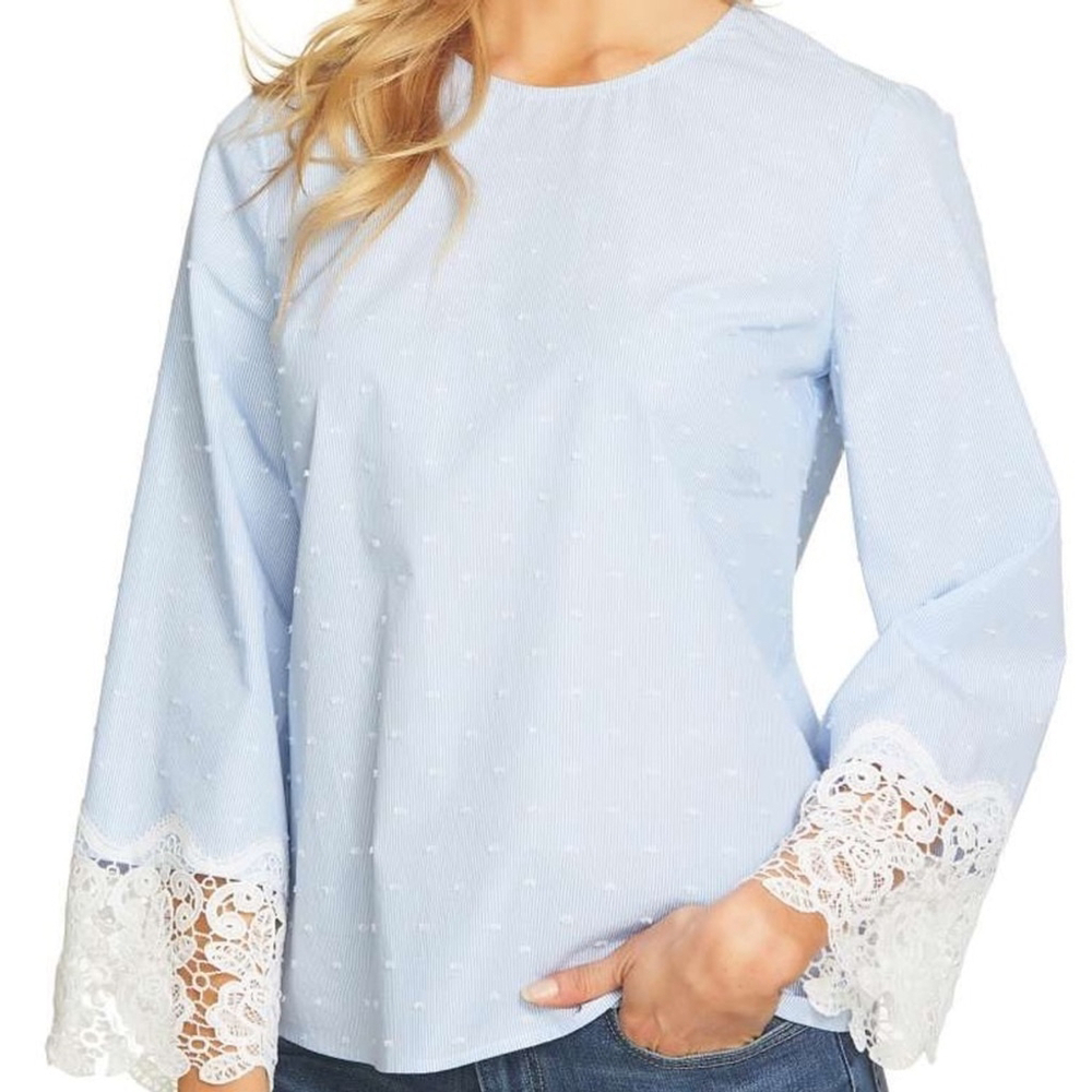 NWT Liz Claiborne Career Lace Blouse